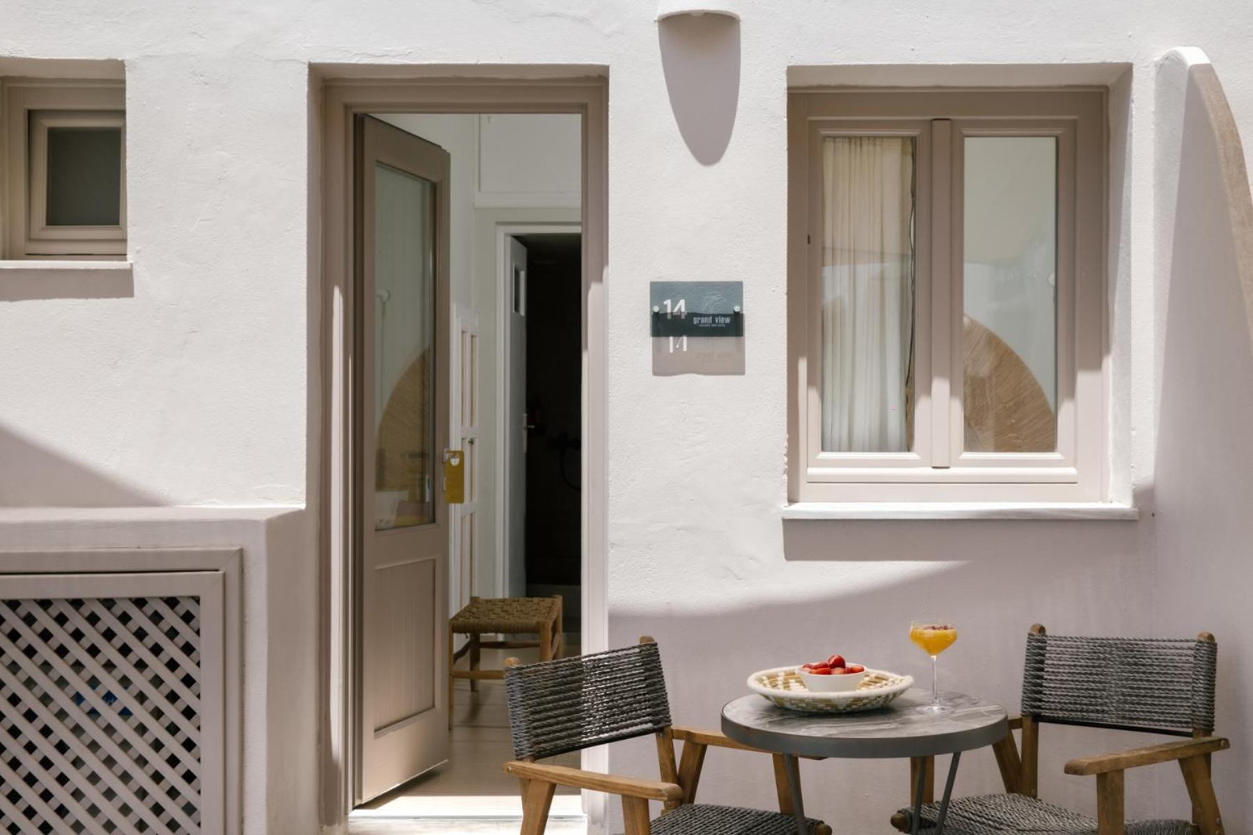Grand View - Megalochori Santorini Aparthotel Ngoại thất bức ảnh