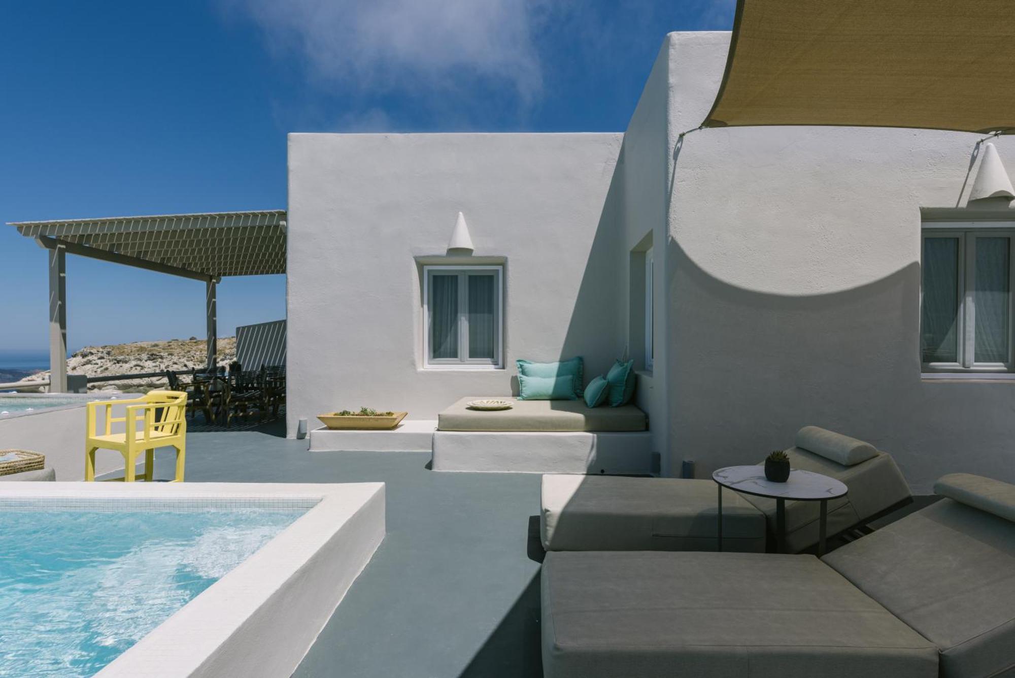 Grand View - Megalochori Santorini Aparthotel Ngoại thất bức ảnh